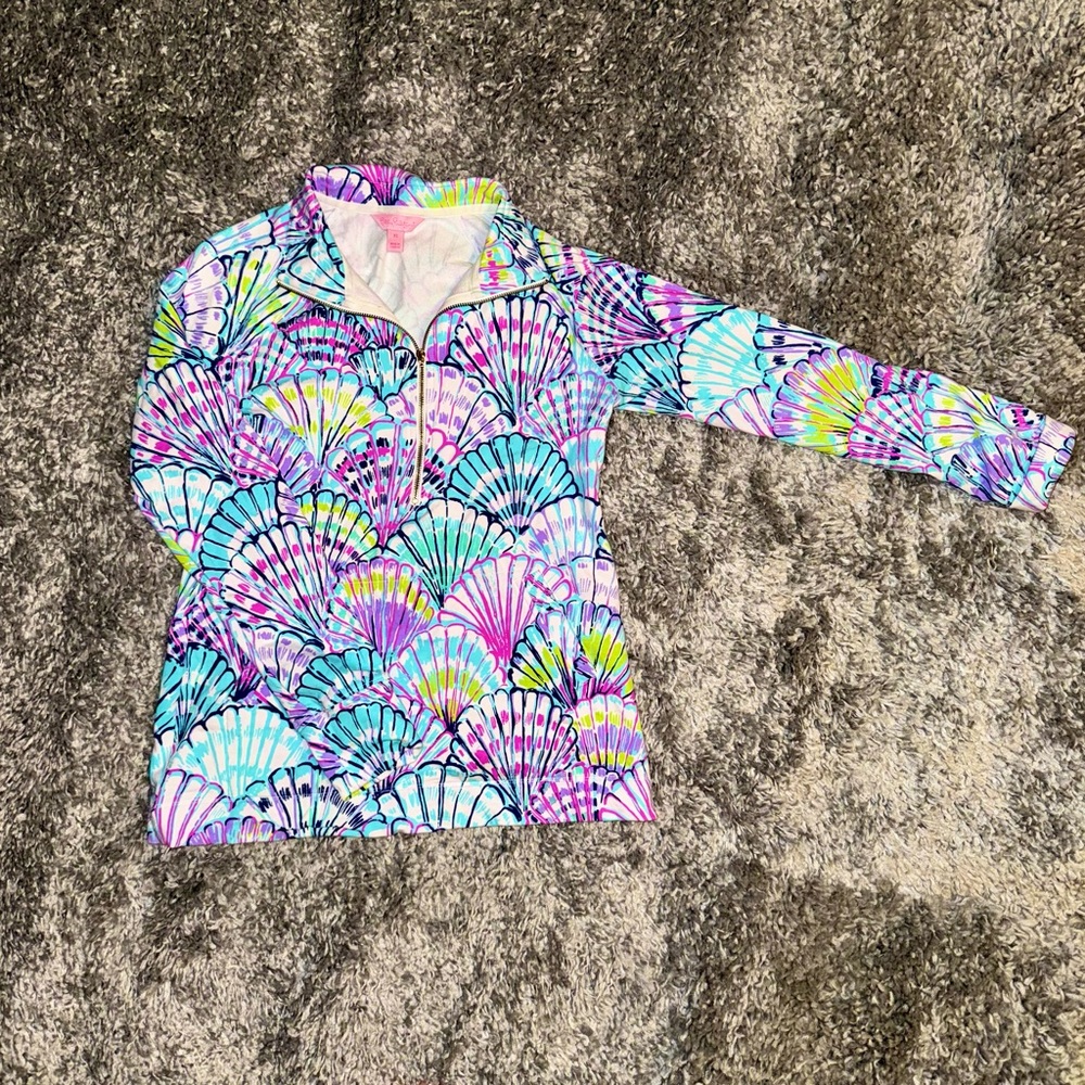 Lilly Pulitzer Multicolor Rashguard Top